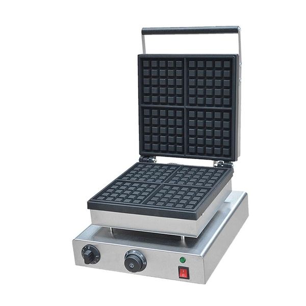 

bread makers 110v 220-240v electric 4 pcs waffle making machine maker baker