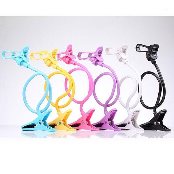 

cell phone mounts & holders shockproof desk mount lazy holder flexible arm bracket anti-slip holder1