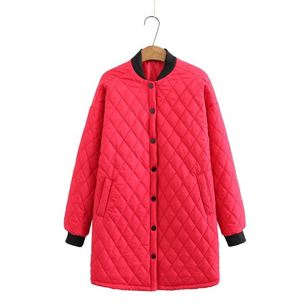 

women's parka warm woman's overcoat thick cotton quilted coat plus size black turtleneck outerwear winter jacket cfpn