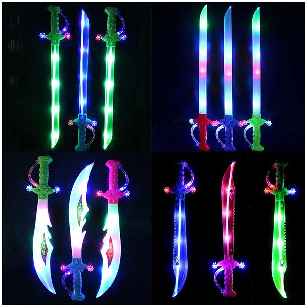 

glow stick led colorful rods led flashing sword light cheering party disco glow wand soccer music concert cheer props prize gift