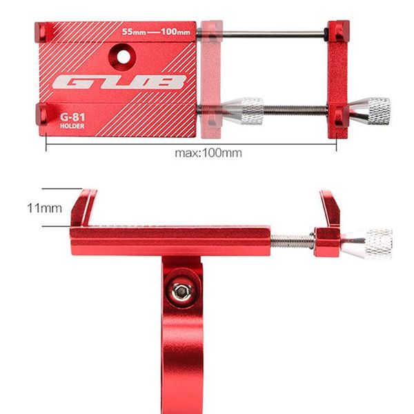 

aluminum bike phone stand holder for iphone xs 11 pro xiaomi bicycle phone mount holder stand motorcycle handlebar clip holder sqcwjk