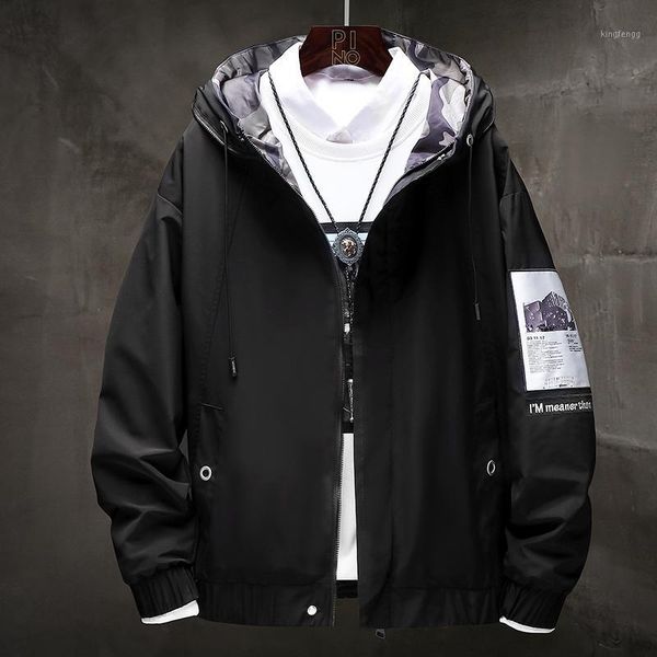 

windbreaker coats men hip hop cargo bomber jackets designer japanese steetwear autumn big size harajuku,3511, Black;brown