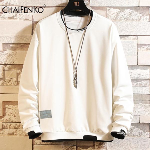 

chaifenko fashion brand men pullover sweatshirts 2020 spring autumn harajuku men sweatshirts hoodies hip hop streetwear hoodie1, Black