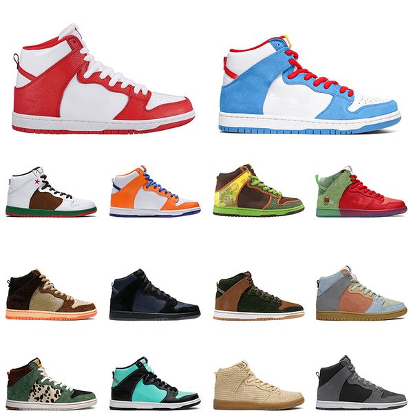 

dunk high men women running shoes dream team concepts turdunken walk the dog strawberry cough mens trainer sports sneakers