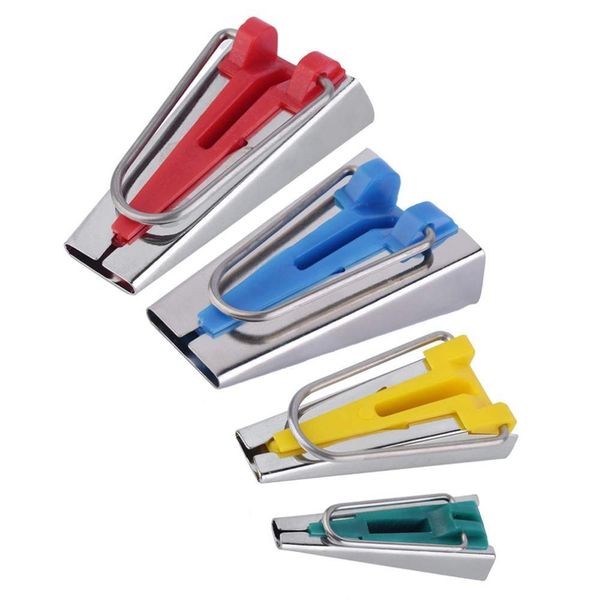 

set of 4 sizes sewing accessories bias tape makers 4 size 25mm 18mm 12mm 6mm sewing quilting hemming sewing tools aa7680 bbytcm lg2010