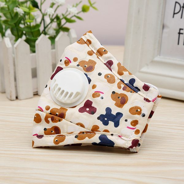 

children kids cartoon face masks with active carbon filter breather valve pm2.5 haze dustproof protective mask ing