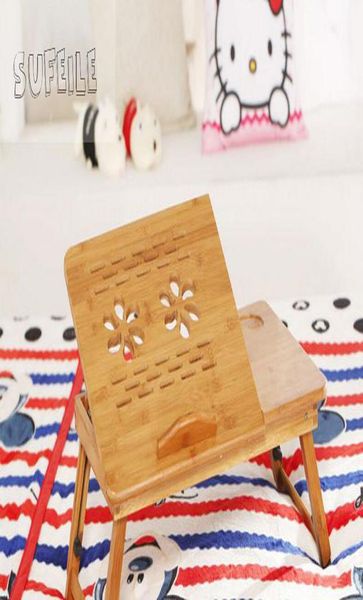 

sufeile открытый офис натурального бамбука ноутбука стол стол с регулируемой высотой складной стол компьютерный стол портативный ноутбук сте