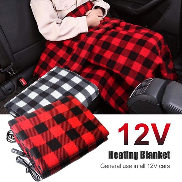 

145x100cm car heating blanket energy saving warm 12v car autumn winter electric blanket with 3 levels position control blanket