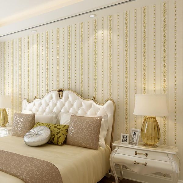 

wallpapers paysota modern vertical stripes wallpaper bedroom living room 3d tv background non-woven european style wall paper roll