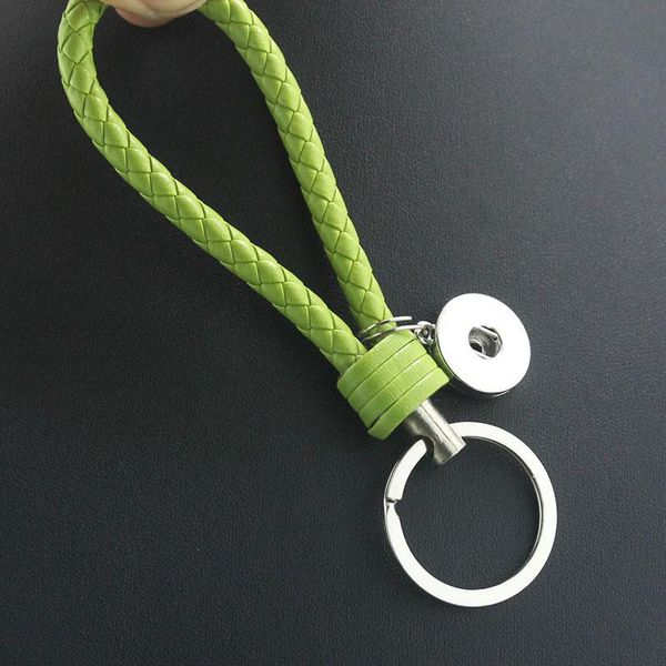 

20 colors keychains man pu leather 1 button metal snap button jewelry keyring keychain (fit 18mm 20mm snaps) k215 watches women q bbyuif, Silver