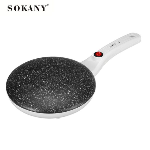 

electric baking pans sokany 220v crepe maker machine pancake pan non-stick griddle cake kitchen cooking pie frying