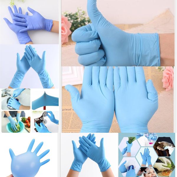 

factory9ilvfactorysnxpnew 3 disposable nitrile latex kinds of specifications optional anti-skid anti-acid b grade rubber glove clea