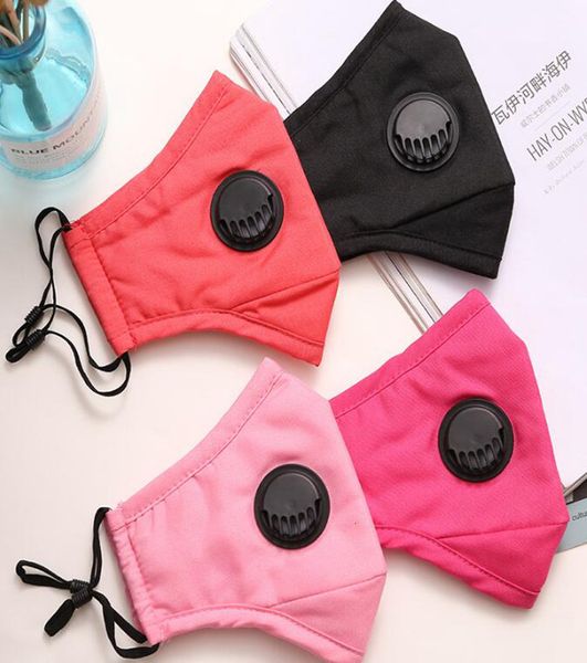 

breathing valve mask anti dust face masks pm2.5 anti haze mouth cover dustproof protective earhook masks cycling designer mask gga3378-3