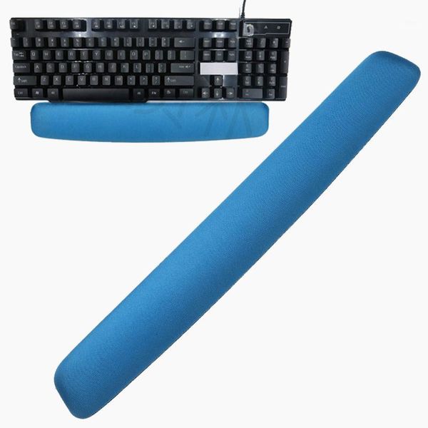 

mouse pads & wrist rests 40cm long comfortable lycar pu silica gel lapkeyboard bowl holder hand rest1