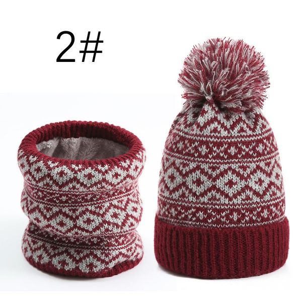 

2020 set winter scarf knit hat women soft ring neck scarves hairball caps collar men warm scarfs warm fur bandana sqcgsj, Blue;gray