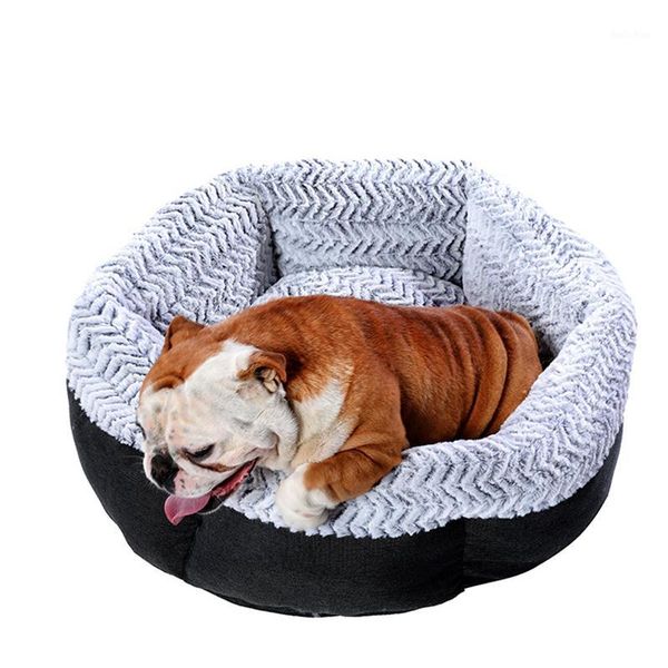 

soft long plush pet bed cat bed house hexagon pet dog for small dogs cats nest winter warm sleeping puppy mat1