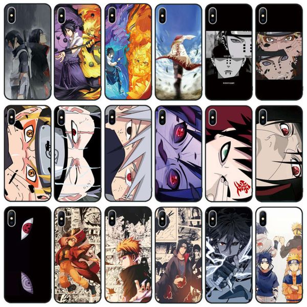 

7plus case i876plus silicone iphone x xs xr / xsmax soft personality naruto