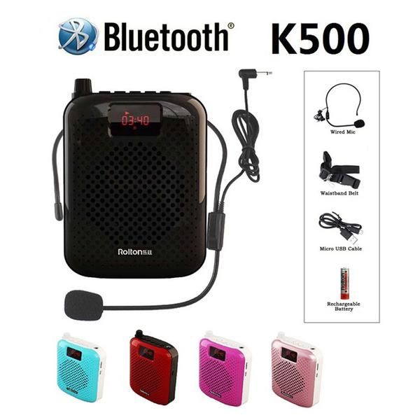 

mini fashion portable microphone bluetooth loudspeaker usb charging auto pairing voice megaphone speaker for teaching