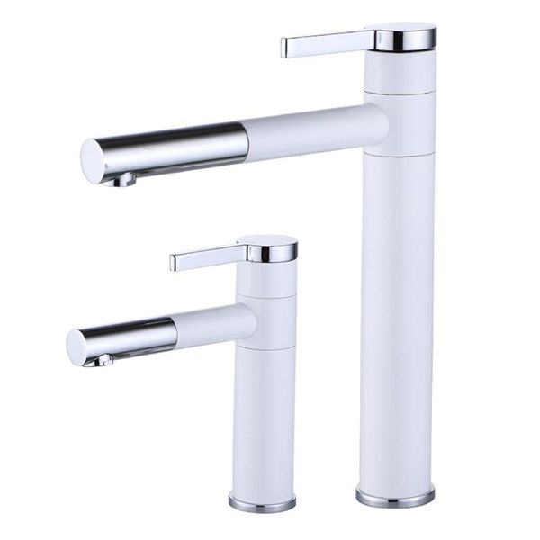 

bathroom kitchen basin faucet single handle pull out spray sink tap