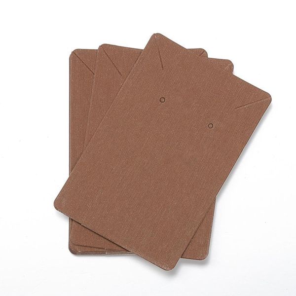 

50pcs/lot earrings and necklaces display cards cardboard earring packaging hang tag card ear studs paper card for jewelry 6x9cm q bbykoq, Black