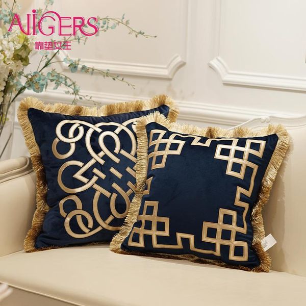 

avigers luxury embroidered cushion covers velvet tassels pillow case home decorative european sofa car throw pillows bl bbyuwr