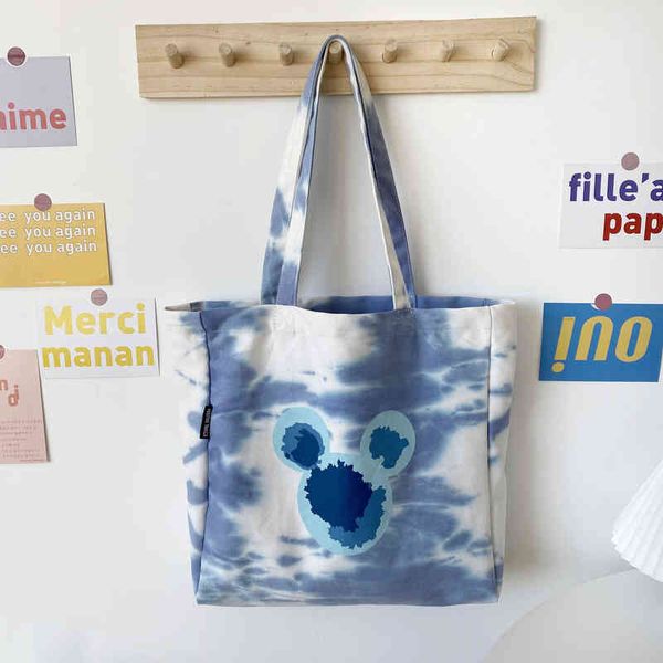 

shopping bag, women's canvas handbag, fashionable summer handbag, women's large capacity strap bag, weather handbag 220310