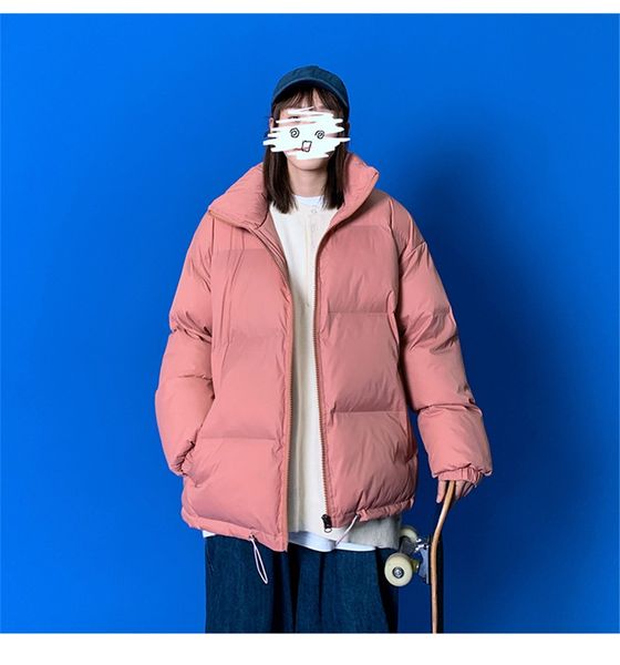 

ig qli instagram winter plus for men korean sle cotton-padded jacket loose pair read cotton jacket for women scooloy s-3xl #198#341111, Black
