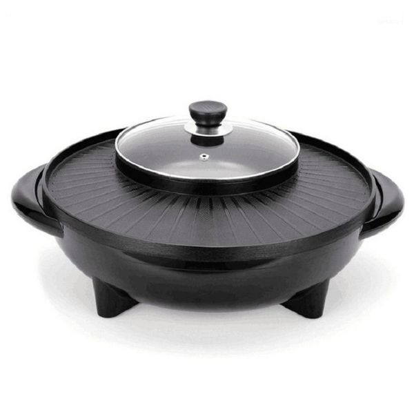 

krf042531 double happiness pot roasting one electric cooker non-stick pot smoke washable electric1