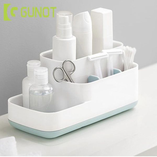 

bath accessory set gunot bathroom organizer box partition storage cosmetic large capacity makeup display case accessories