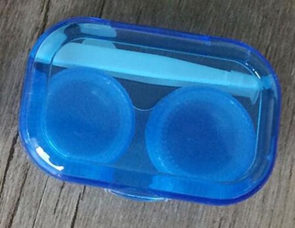 

lymouko transparent practical portable women contact lens case for travel holder storage contact lenses box h wmtmpt