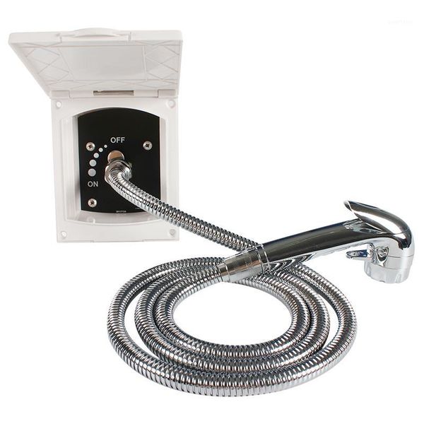 

tytxrv white exterior shower box kit for rv accessories1