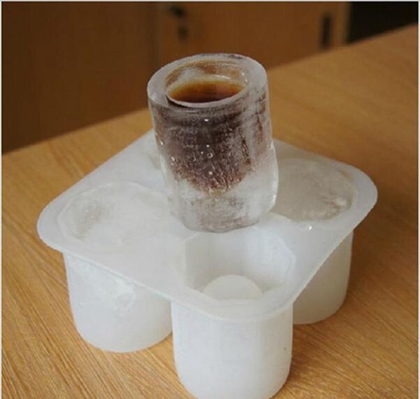 

новый лоток cool phage ice cube freeze flow maker вы можете есть 4 чашки ледяной плесенью бар вечеринка кухонный инструмент iia254 wmtosfe h