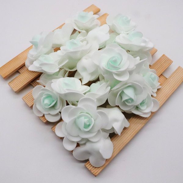 

100шт пены поддельный цветок пе розы глава искусственные цветы дешевые свадебные украшения для скрапбукинга подарочная коробка diy венок мно