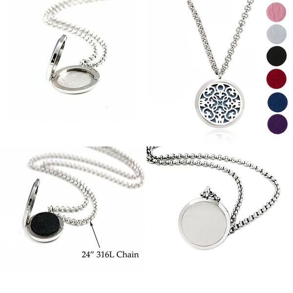 

essential fashionpmd6steel 316l oil stainless yb jewelry jewelry, diffuser necklace locket pendant,with 24\oi47