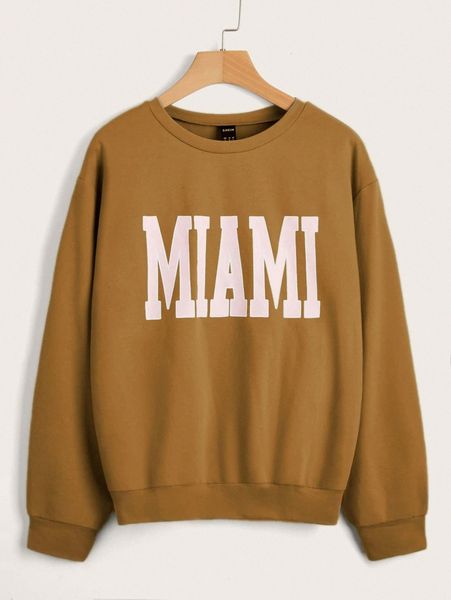 

letter graphic drop shoulder pullover s3be#, White;black
