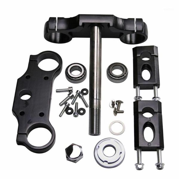 

triple clamp set dirt pit bike crf50 ssr sdg 110cc 125cc front forks triple tree1