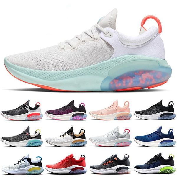 

joyride run fk mens womens running shoes fashion platinum tint black white university red racer blue sports trainer sneaker size 36-45