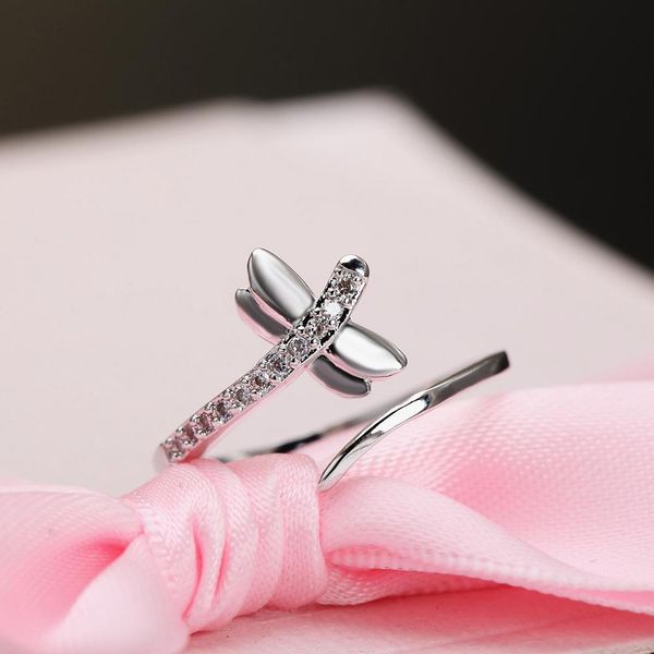 

beautiful white gold color ring cute noble pretty fashion wedding silver color women lady ring jewelry valentine's gift lr066 h bbyxsu