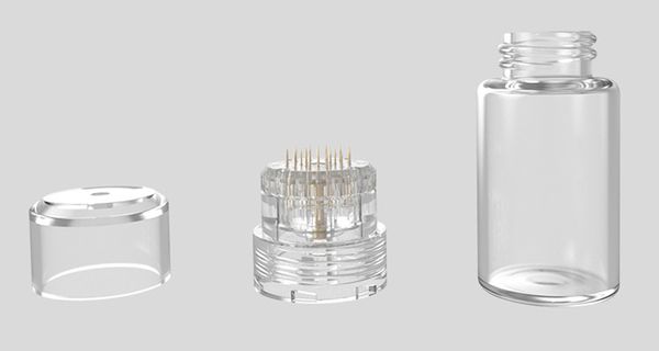 

hydra needle 20 serum applicator aqua gold microchannel mesotherapy tappy nyaam nyaam fine touch microneedle roller