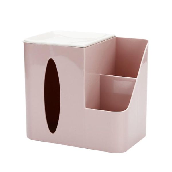 

1pc tissue box simple deskorganizer sundries container for home living room