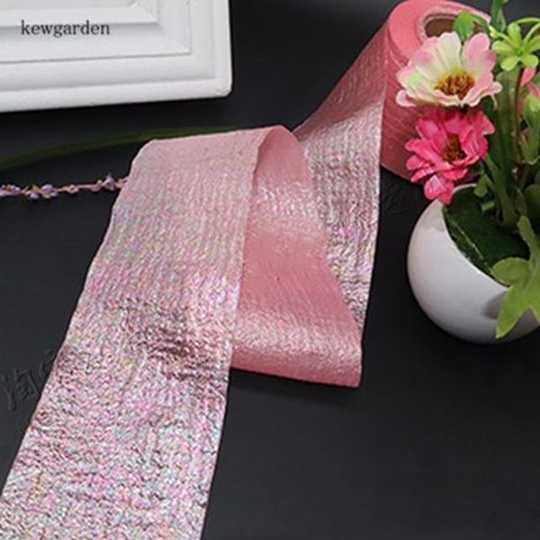 

6 см нефть яркий снег seersucker кружева марля лазерные ленты diy цветок бабочки аксессуары ручной работы ленты оптом 25 ярдов wmtase