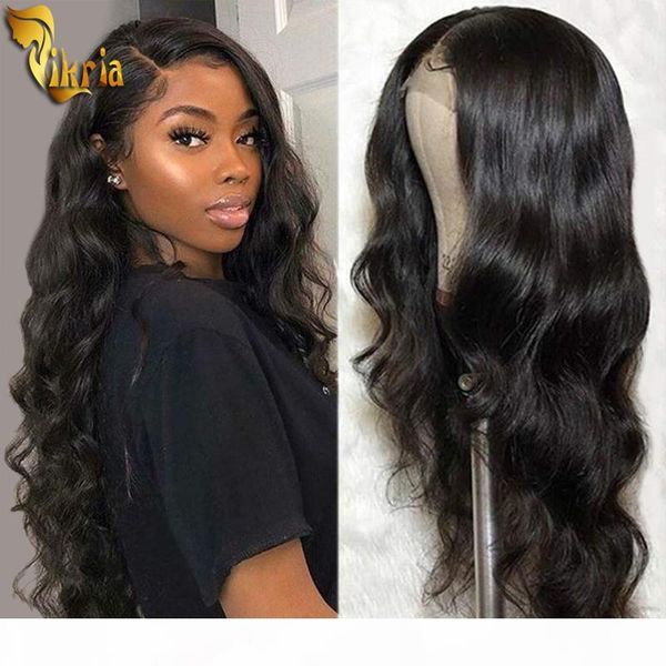 

brazilian human hair body wave 360 lace wig 8~24 inches 130%~180% density natural color pre plucked natural hairline for black women, Black;brown