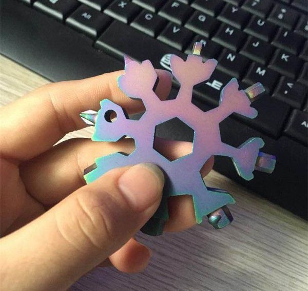 

snowflake multi tool 18 in 1 snowflake wrench multitool bottle openers multi key ring bike fix tool christmas wmtyzk mywjqq