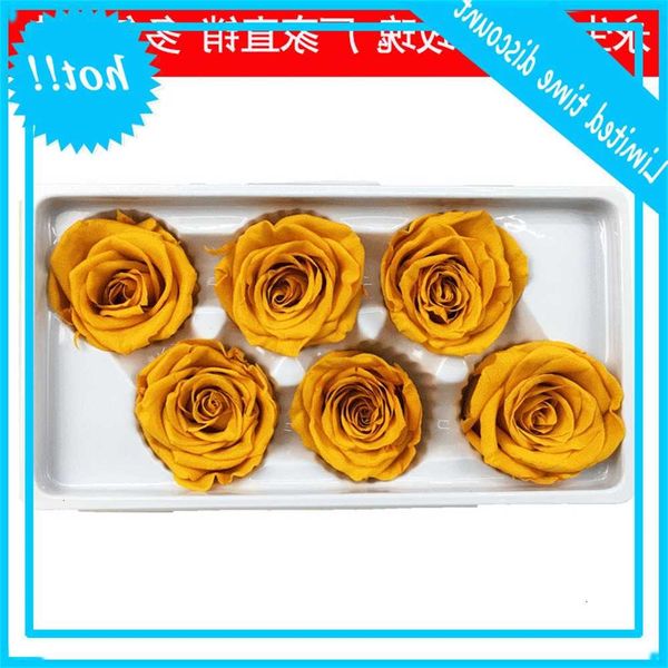 

grade a special price 5-6cm rose gift box immortal key chain car hang material guarantee flower