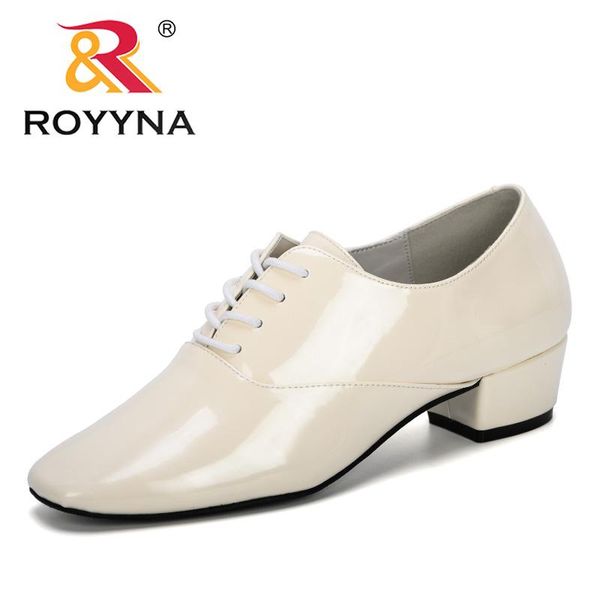 

royyan 2021 new designer fashion style women shoes round toe pumps woman dress heels shoes wedding women zapatos mujer, Black