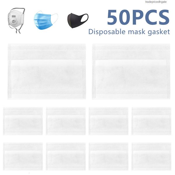 

universal mouth face disposable kids mask 50pcs filter pad suitable for protective reusable masks