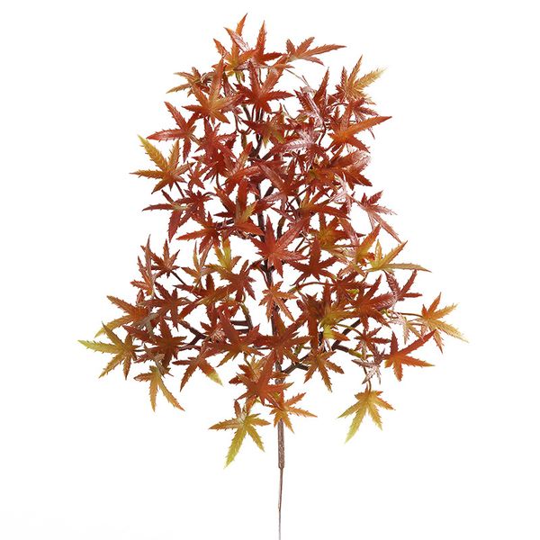 

lifelike flowers maple leaves home decor spray color series bonsai flower sell well with red autumn reds color 4 2wx j1