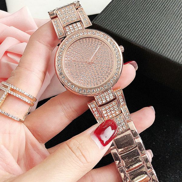 

brand new luxurious atmosphere high-end watch waterproof 10 meters zircon watch