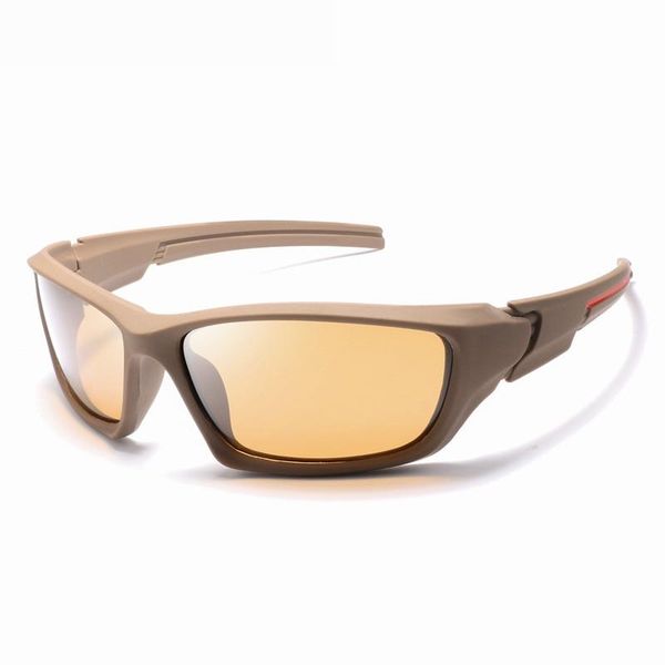 

sunglasses polarized men 2021 brand designer square sports sun glasses for driving black frame goggle uv400 okulary, White;black