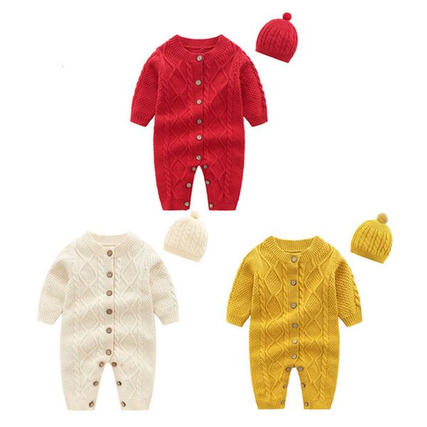 

autumn winter new children's one-piece sweater long sve boys and girls' thickened climbing suit sle, Blue